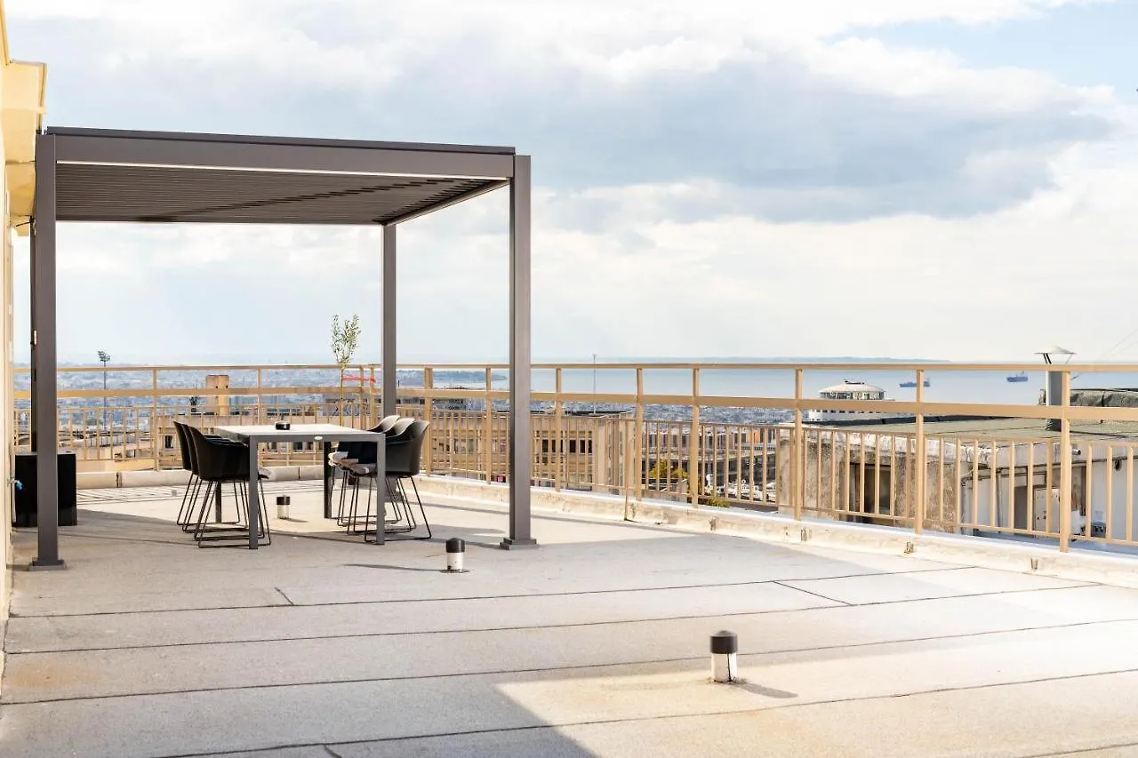 F & B Collection- 360 View Tiny Penthouse Apartment Thessaloniki Greece
